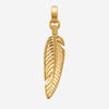 Pendentif Plouzi - Plume Plaqué Or 18 carats