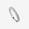 Bague Seren - Alliance Argent Zirconium Femme