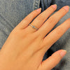 Bague Elowen - Solitaire Fiançaille Argent