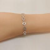 Bracelet Noélie - Cercles Argent 925