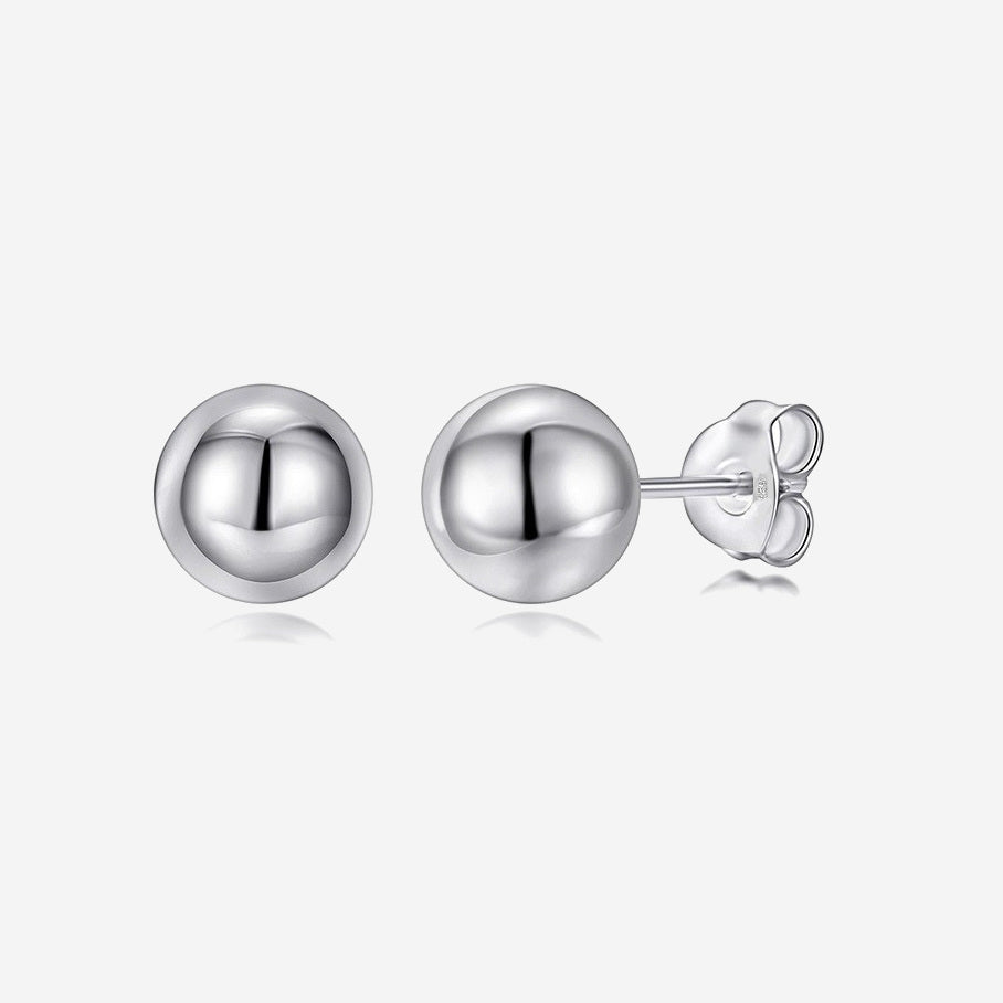 Boucles d'oreilles Sivy - Boules Argent 10mm