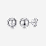 Boucles d'oreilles Sivy - Boules Argent 10mm