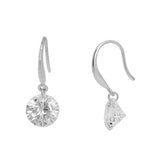 Boucle d'Oreille Lio - Pendante Argent Pierre