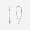 Boucles d'oreilles Zay - Longues Argent Hameçon