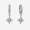 Petite Créole Naos - Pendentif Etoile Argent