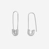 Boucles d'oreilles Rachel - Epingle à Nourrice Argent
