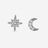 Puces d'oreilles Bala - Croissant de Lune & Etoile