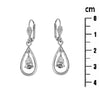 Boucle d'Oreilles Mendy - Dormeuses Ovale Argent