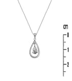 Collier Mendy - Pendentif Ovale Argent Pierre