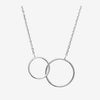 Collier Giulia - Double Anneau Argent