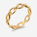 Bague Gadah - Chaîne Plaqué Or