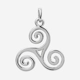 Pendentif Gaëtane - Triskel Argent 925
