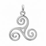 Pendentif Gaëtane - Triskel Argent 925