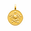 Pendentif Assa - Signe Astrologique Plaqué Or