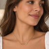 Collier Andi - Epingle à Nourrice Plaqué Or