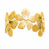 Bracelet Tipane - Jonc Tahiti Femme Fleur Acier
