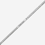 Bracelet Siza - Gourmette Argent Personnalisée Homme/Femme