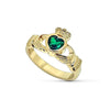 Bague Laetitia - Coeur Main Couronne Or