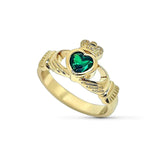 Bague Laetitia - Coeur Main Couronne Or