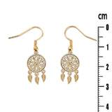 Boucles Oreilles Morphée - Attrape Rêve Plaqué Or