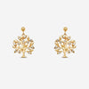Boucles Oreilles Zoé - Arbre Plaqué Or