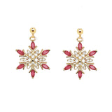 Boucles d'oreilles Colette - Flocon de Neige Or