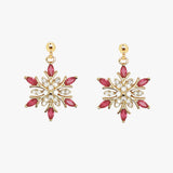 Boucles d'oreilles Colette - Flocon de Neige Or