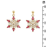 Boucles d'oreilles Colette - Flocon de Neige Or