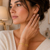 Bracelet Azali - Maille Marine Acier Inoxydable