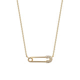 Collier Andi - Epingle à Nourrice Plaqué Or