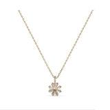 Collier Karine - Pétales de Fleur Plaqué Or