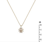 Collier Karine - Pétales de Fleur Plaqué Or