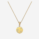 Collier Ysé - Pendentif Médaille Etoile Plaqué Or