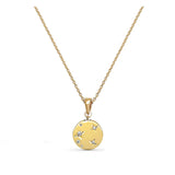 Collier Ysé - Pendentif Médaille Etoile Plaqué Or