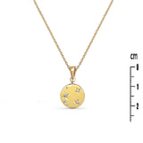 Collier Ysé - Pendentif Médaille Etoile Plaqué Or