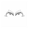 Boucles d'Oreilles Aphné - Dauphin Argent Femme