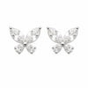 Puce d'Oreille Fly - Papillon Argent 925