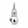 Pendentif Iron - Gant de Boxe Argent 925 Rhodié