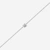 Bracelet Téthys - Solitaire Argent Zirconium