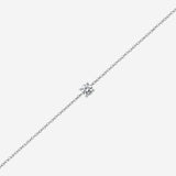 Bracelet Téthys - Solitaire Argent Zirconium