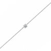 Bracelet Téthys - Solitaire Argent Zirconium