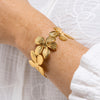 Bracelet Tipane - Jonc Tahiti Femme Fleur Acier