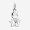 Pendentif Silhouette Garçon Argent