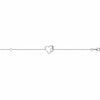 Bracelet Loly - Coeur Papillon Acier Argent