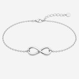 Bracelet Eternity - Signe Infini Acier Inoxydable Argenté