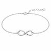 Bracelet Eternity - Signe Infini Acier Inoxydable Argenté