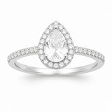 Bague Aguah - Goutte d'Eau Argent 925