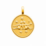 Pendentif Assa - Signe Astrologique Plaqué Or