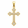 Pendentif Cruzi - Croix Gothique Plaqué Or