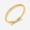 Bague Olivia - Alliance Américaine fine Plaqué or